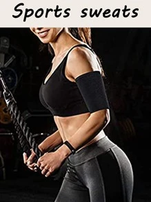 Wrist Arm Sweatband Gym Gym Accessories - Blue - View 6