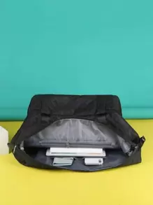 Quilted Large Capacity Duffel Bag Travel Bag Luggage Bag Overnight Bag Carry On Bag Hand Bag Gym Bag For Work School Supplies School Stuff For Back To School For Student Handbag Handbags Weekend Bag Hand Bags For Holiday Outdoor For Business Vacation Hospital For Men And Women Unisex For Suitcase Duffle Bag For Luggage College Bag Luggage Bags Weekender Bag Hospital Bag Winter Bag For School School Accessories - Black - View 3