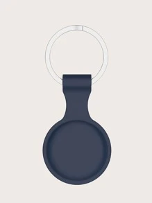 1入組素色殼套適用於Apple Airtag - 藍色 - 查看 2