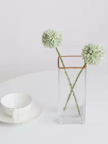 2 件/5 件人造丝菊花花束，适用于婚礼、家居、厨房、花园、派对装饰 - 綠色 - 查看 5