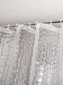 Cortina de ducha transparente impermeable - transparente - Ver 2