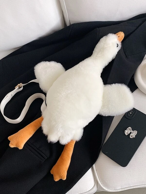 Bolsa de Novidade com Design de Ganso Fofo