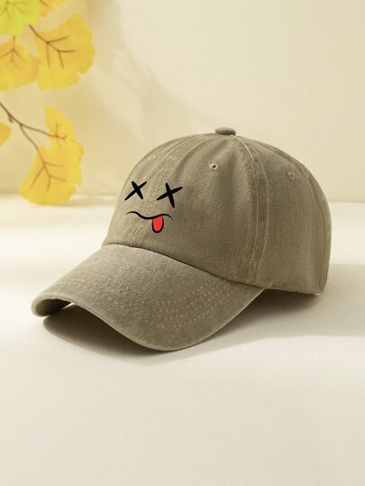 Guys Cartoon Graphic Baseball Cap