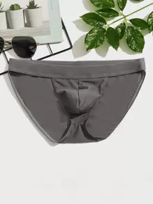 Quần lót nam ngắn gọn gợi cảm - Màu xám đen - Xem 1