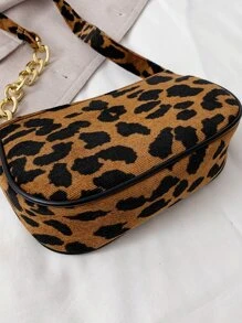 Leopard Bag - Brown - View 2