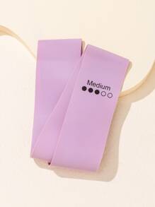 Bandas de resistencia para accesorios de gimnasio y entrenamiento de yoga - Púrpura malva - Ver 2