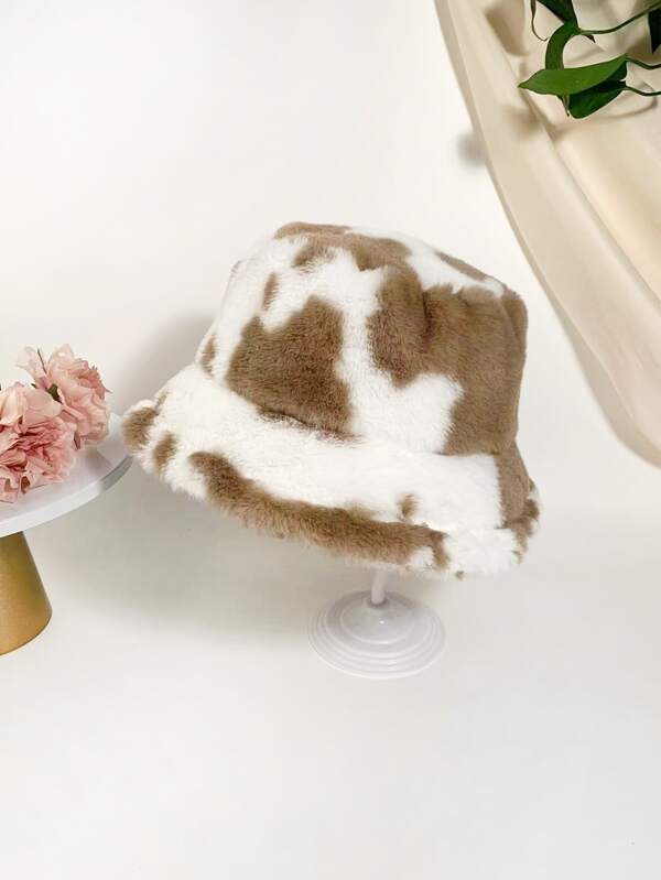 Fluffy Bucket Hat SHEIN USA