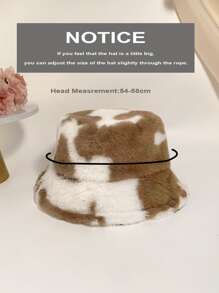 毛茸茸漁夫帽 - 彩色 - 查看 3