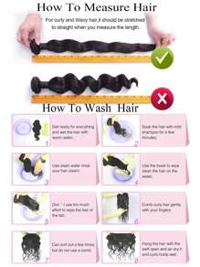 8pcs Body Wave Clip In 613 Blonde Virgin Human Hair Extension Clip-In Hair Extension Weft Hair Extension Blonde Color Clip Ins Hair Extensions - S613 - View 7