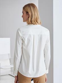 MOTF PREMIUM Camisa pañuelo en contraste - Multicolor - Ver 2