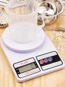 1 pieza escala eléctrica de comida - Blanco - Ver 4