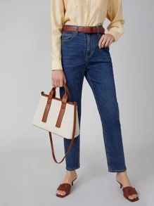 MOTF PREMIUM PU LEATHER BELT - Brown - View 7