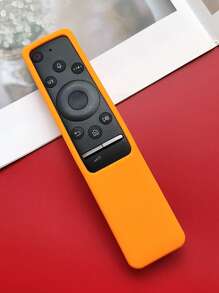 1pc Random Color Silicone Remote Control Protective Case For Remote Cover TV - Multicolor - View 2