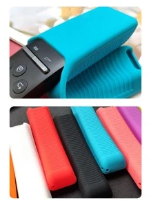 1pc Random Color Silicone Remote Control Protective Case For Remote Cover TV - Multicolor - View 4