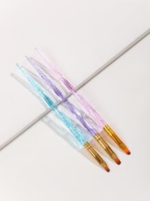 3入組美甲刷筆 - 彩色 - 查看 1