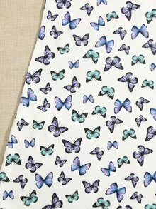 SHEIN Allover Butterfly Print Cami Dress - Multicolor - View 5