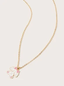 ROMWE Kawaii Dây chuyền Đúng mốt - trắng - Xem 3
