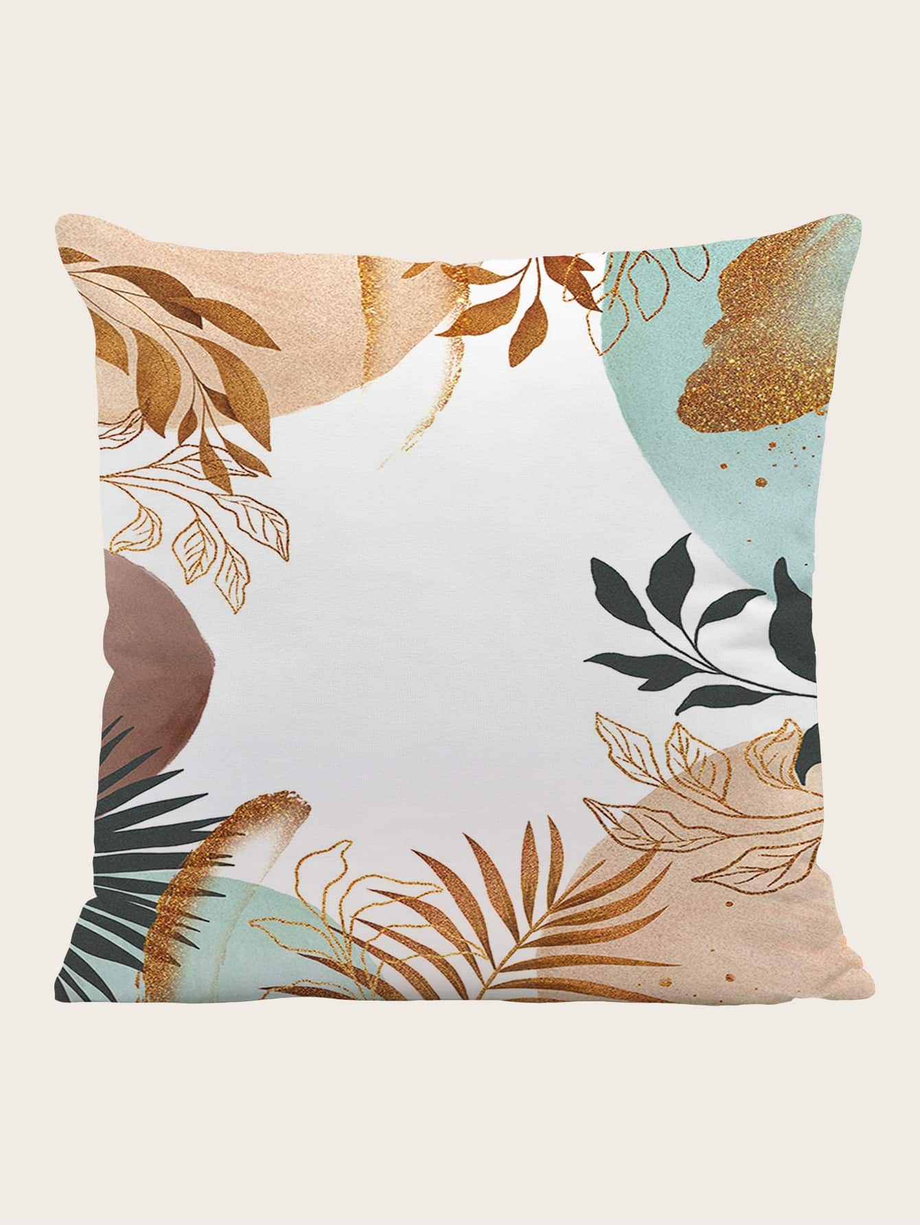 Tropical Print Cushion Cover Without Filler