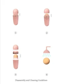 Con lăn hút dầu núi lửa - Hồng - Xem 4