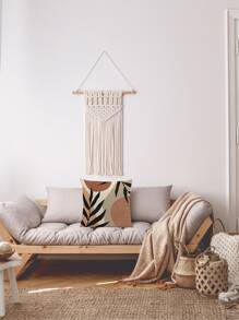 樹葉印花靠墊套不附帶墊芯 - 彩色 - 查看 4