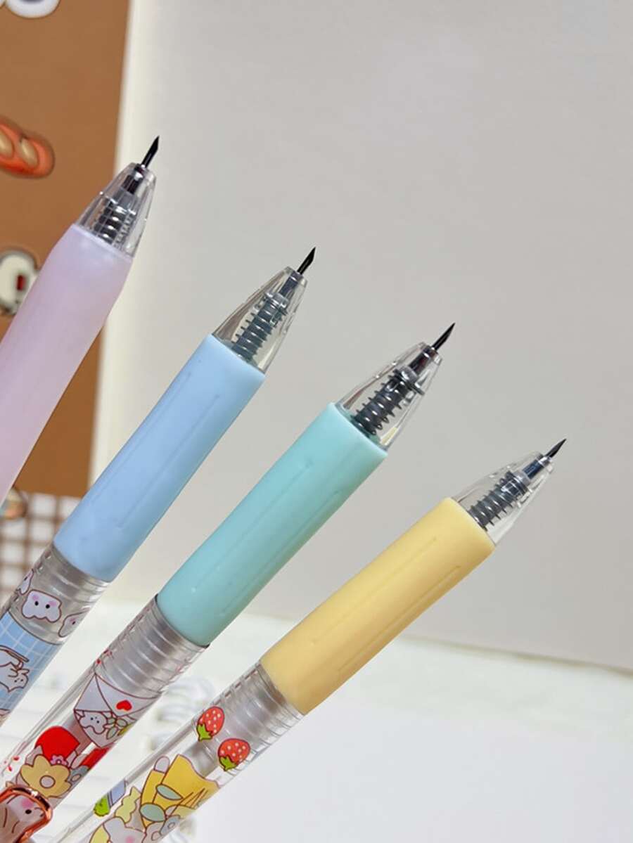 2 piezas Pluma en forma de al azar papel Cortador - Multicolor - Ver 1