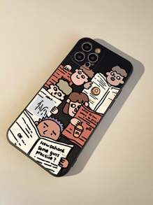 Cartoon Graphic Phone Case - Multicolor - View 5