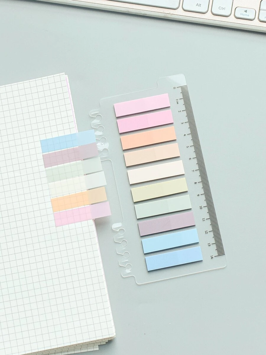 MOKA 1pc Index Sticky Note - Nhiều màu - Xem 1