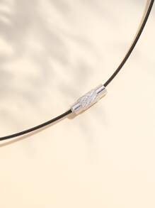 10 cái Phụ kiện Trang sức Tự làm Tối giản - màu đen - Xem 5