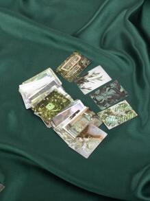 1pc Flower Pattern Random Material Paper - Multicolor - View 6