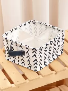 Caja de almacenamiento de ropa interior con estampado de dibujo - Multicolor - Ver 1