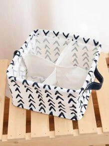 Caja de almacenamiento de ropa interior con estampado de dibujo - Multicolor - Ver 3