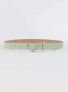 心形搭扣腰帶 - 薄荷綠 - 查看 2