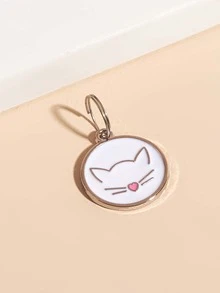 1入組貓樣式寵物身份牌