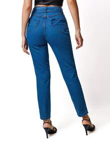 Women Jeans - Rửa trung bình - Xem 4