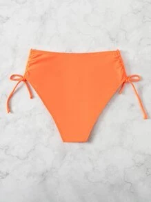 側抽繩泳衣下裝