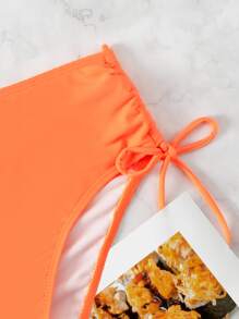 側抽繩泳衣下裝