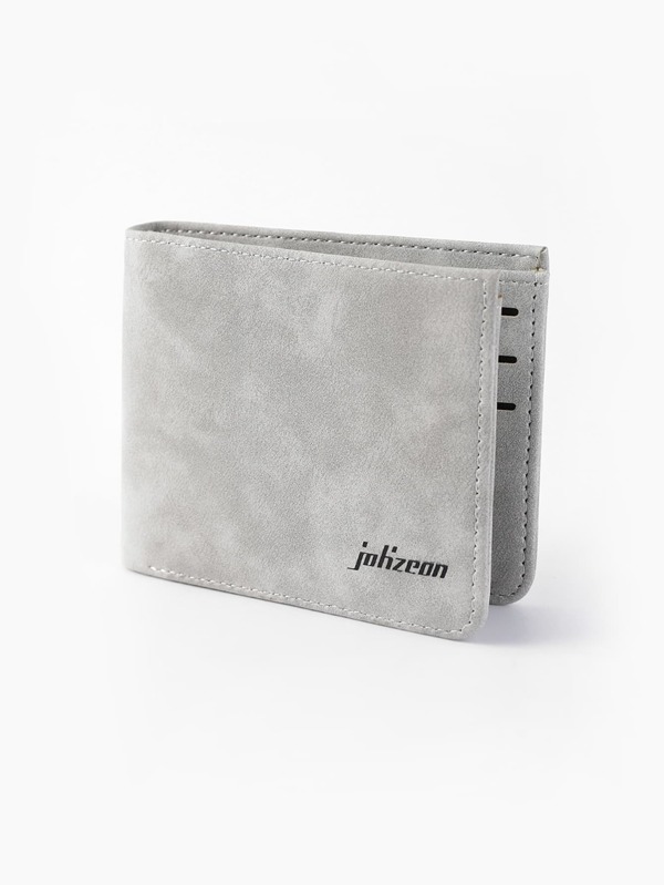 Carteira Pequena com Gráfico de Letras Masculina, Janela de Cartão de Crédito e ID Pequena, Carteira Masculina Dobrada ao Meio, Presentes para Pais, Mini Leve Casual Portátil Dinheiro Minimalista Moda Moderna Negócios Aniversário no Dia dos Namorados para Presente de Aniversário, Presente para Casal, Presente Masculino, Bolsa Masculina, Carteira Masculina de Couro