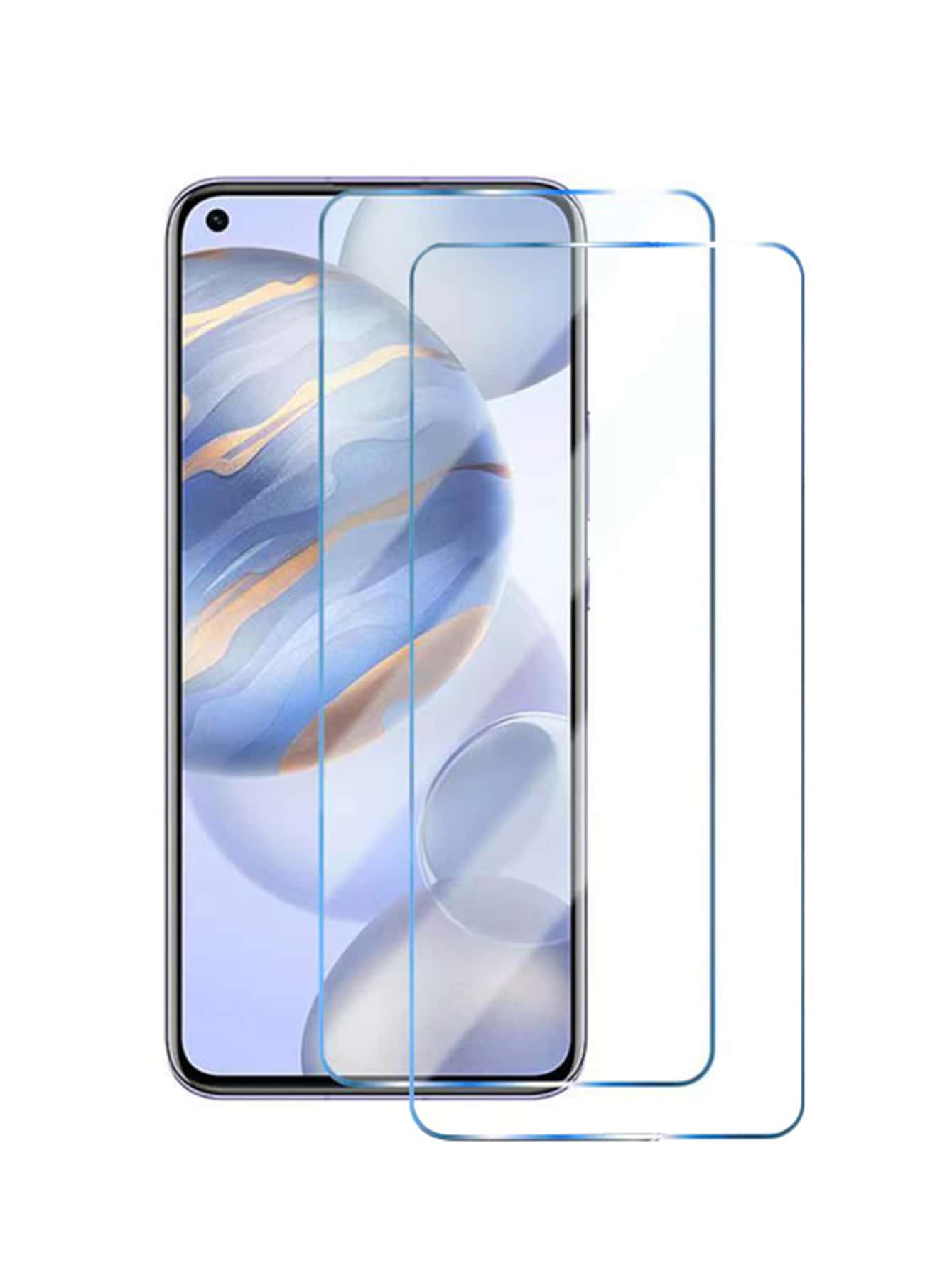 2 miếng bảo vệ màn hình HD Phim cường lực tương thích với Huawei - Trong sáng - Xem 1