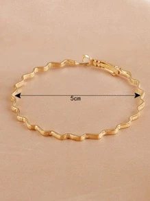 波浪設計圓形圓耳環