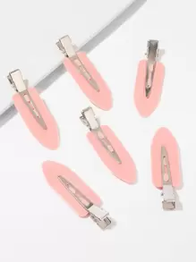 6 piezas Pinza de pelo lisa, herramientas para el cabello, productos y accesorios para el cabello para salón de belleza, esenciales de viaje, vuelta al colegio, vacaciones, accesorios para el cabello de mujer, cepillo para peinado hacia atrás, accesorios de barbero, secador de pelo, cabello, barbero, herramientas para el cabello, productos para el cabello, cepillo de contorno, cepillo de peinado, accesorios de barbero, secador de pelo, cosas para el cabello, laca para el cabello, productos para el cabello rizado, tijeras de cortar el cabello, Navidad, barbería, accesorios de barbero, peluquería, secador de pelo, cepillo para el cabello rizado, equipos de peluquería, artículos esenciales de viaje, peinado, peluquería, cabello, viaje, productos para el cabello, herramientas para el cabello, cosas para el cabello, barbero, accesorios de barbero, barbería, peluquería, equipos de peluquería - Rosa - Ver 1