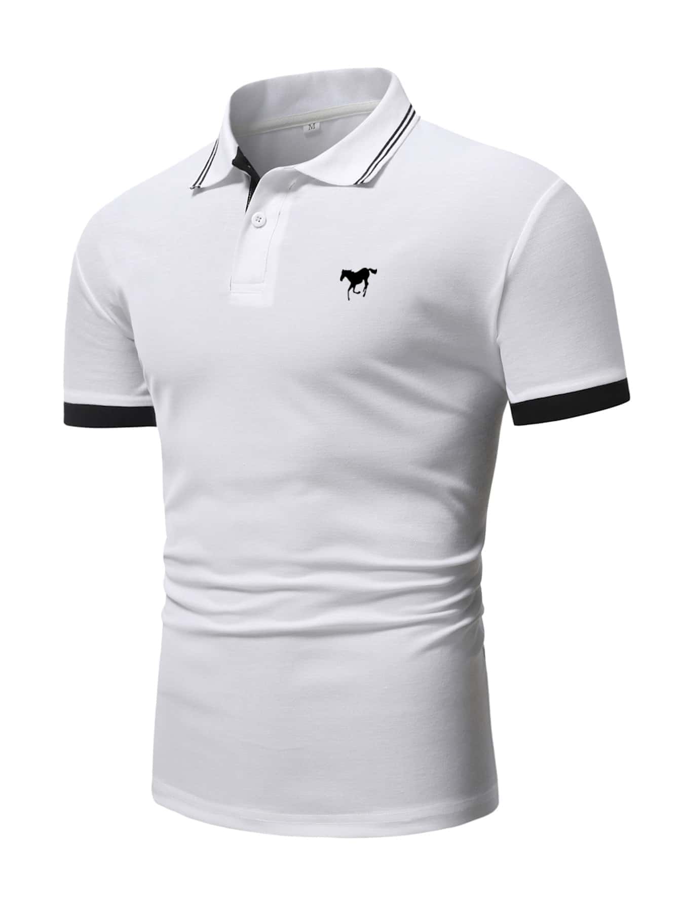 men's shirt with horse logo