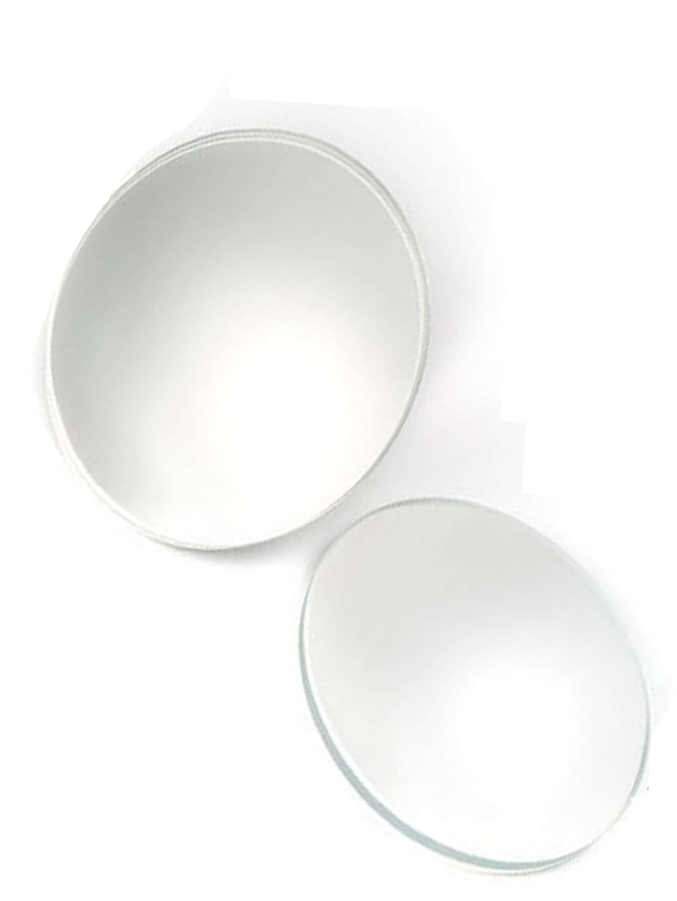 2 piezas Espejo de punto ciego de coche - Blanco - Añade 3