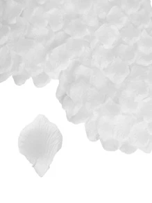 500 cánh hoa hồng nhân tạo - trắng - Xem 2