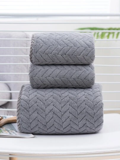 1pc Solid Color Towel Or Bath Towel Home Bathroom Decor Back To School For Beauty Salon Home Bathroom Shower Towels For Beauty Salon, Hotel Sports,Home Essentials, Towel, Skin Care Bath Towel Sheet