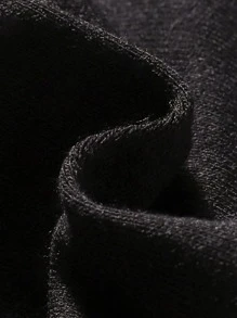 Baby Letter Graphic Tee - Black - View 3