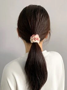 3/10 dây buộc tóc co giãn mini màu tối, bộ phụ kiện tóc chun buộc tóc mềm mại - Nhiều màu - Xem 5