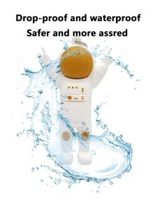 1 pieza Memoria USB astronauta en forma de - Blanco - Ver 6