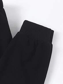 Toddler Boys 3pcs Solid Joggers - Multicolor - View 3