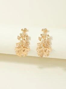 Ginkgo Biloba Drop Earrings