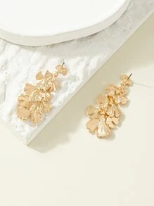 Ginkgo Biloba Drop Earrings